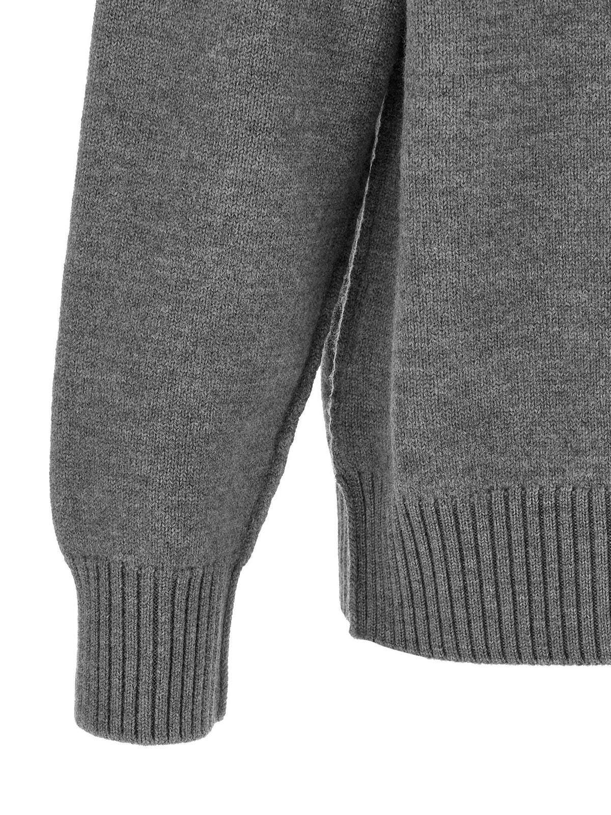 Grey 'Ami de Coeur' sweater