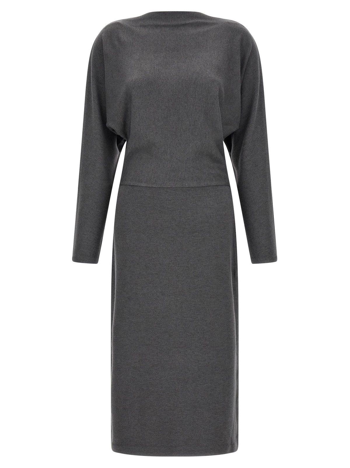 Grey cozy dress