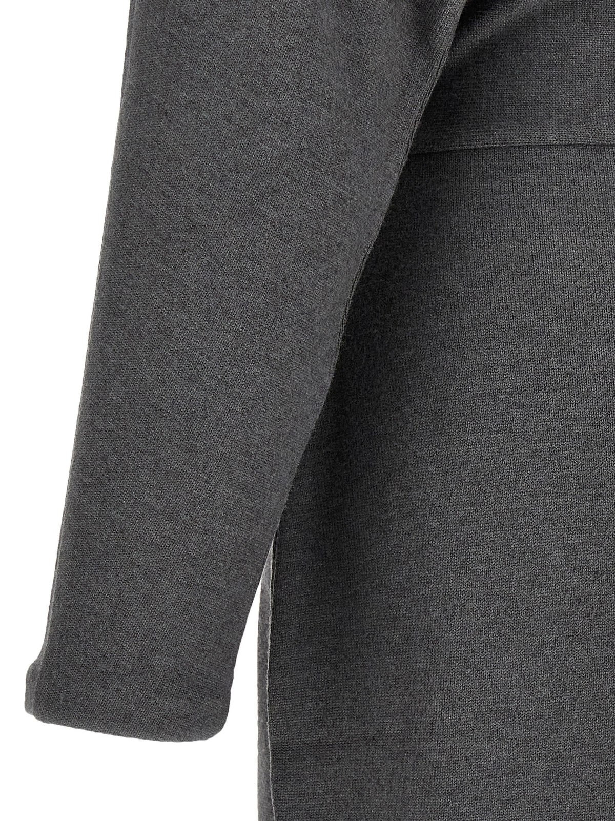 Grey cozy dress