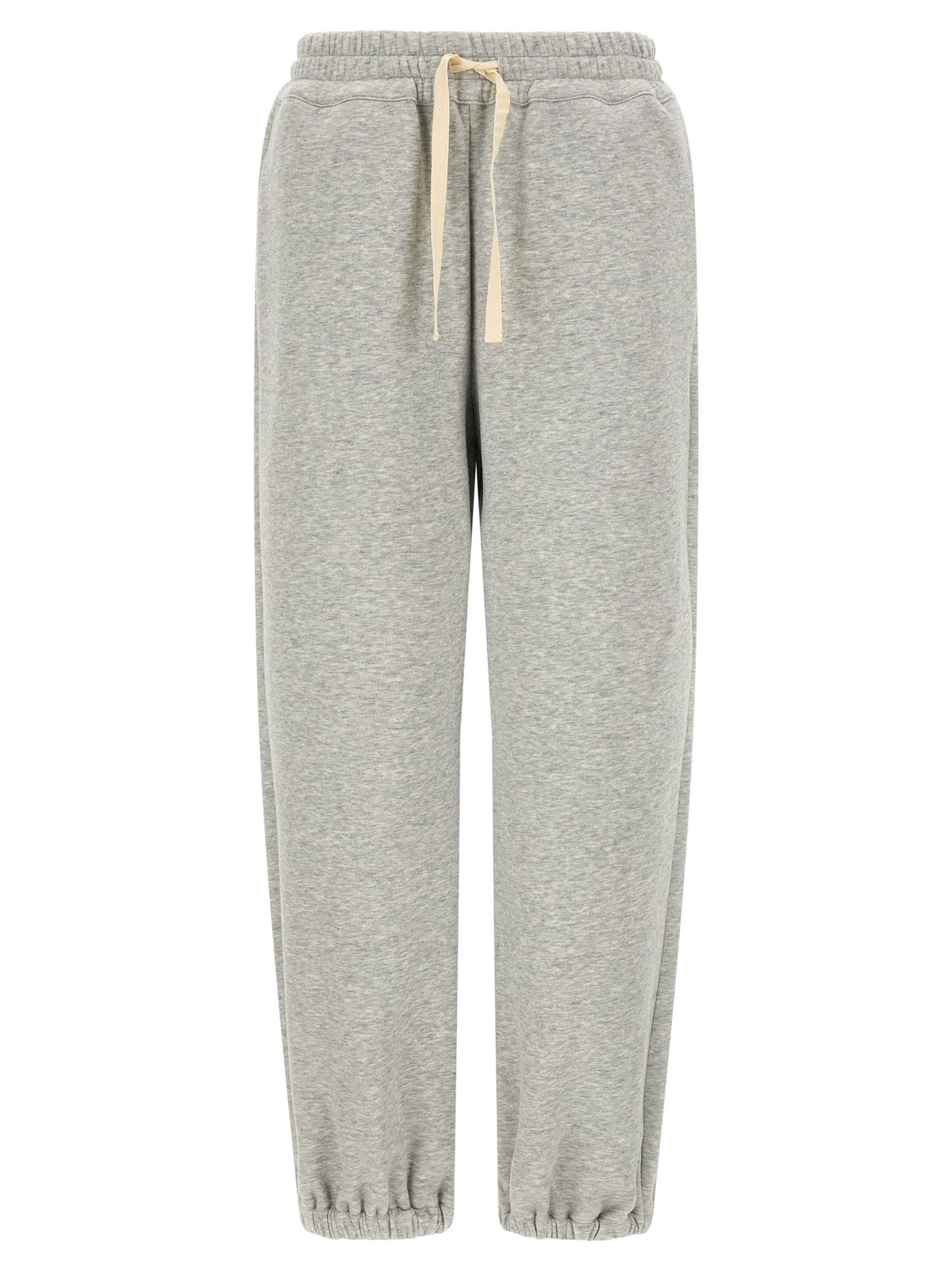 Grey scuba jersey joggers