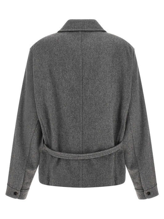 Grey 'Workwear' overshirt