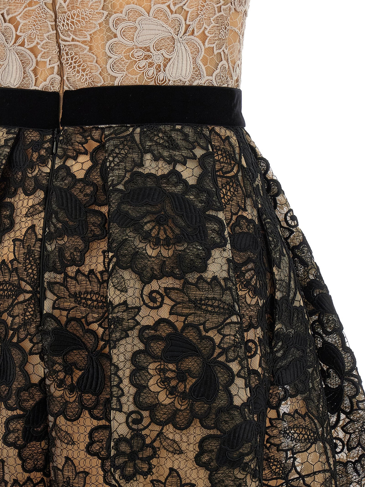 Guipure lace dress