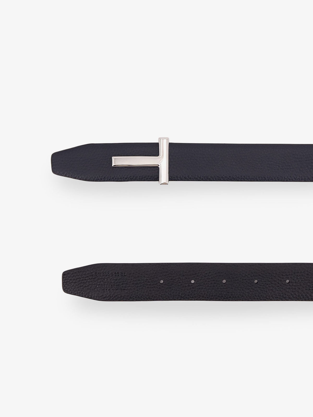 Hammered reversible belt