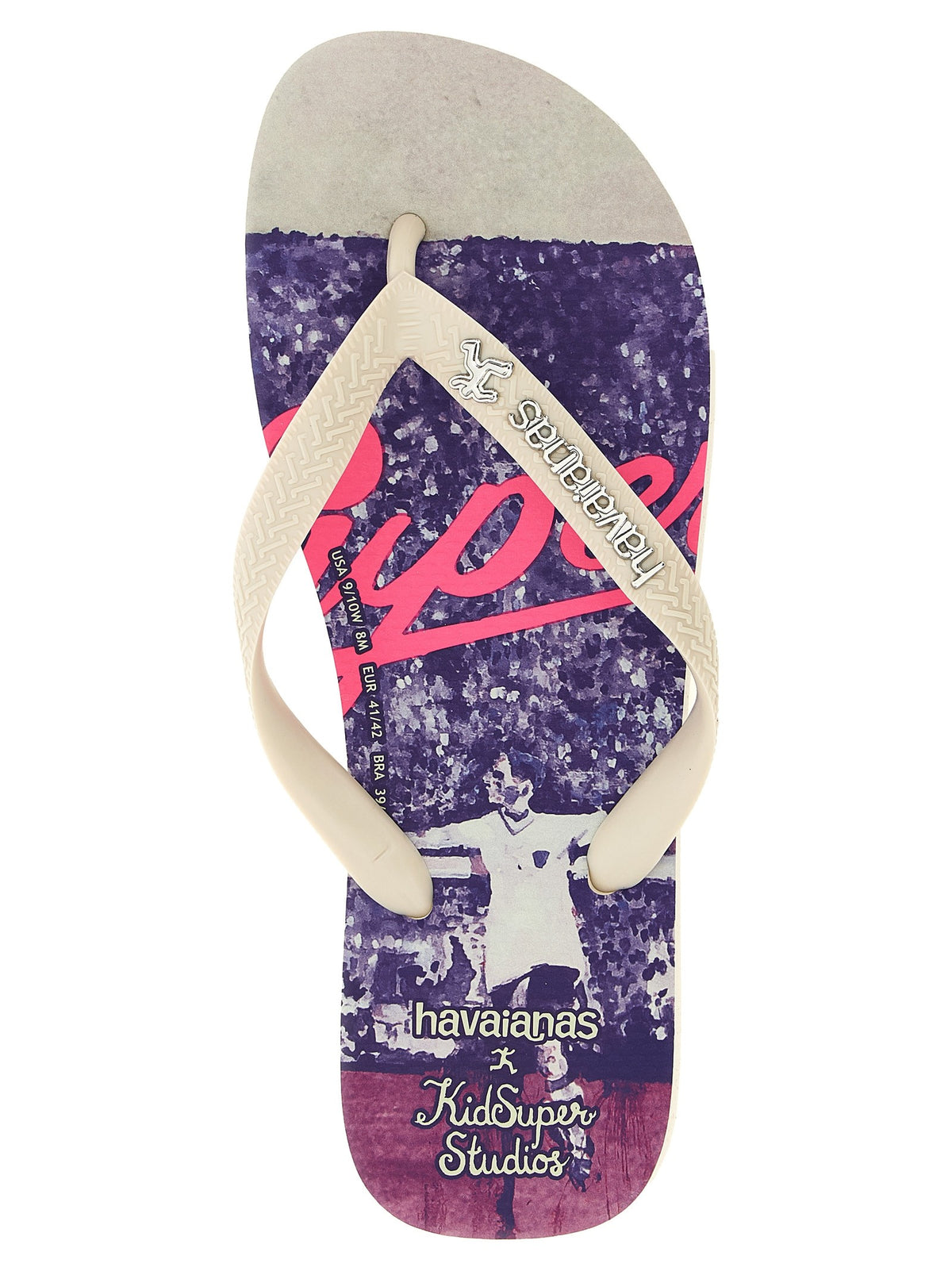 Havaianas x KidSuper 'Top Futebol' flip flops