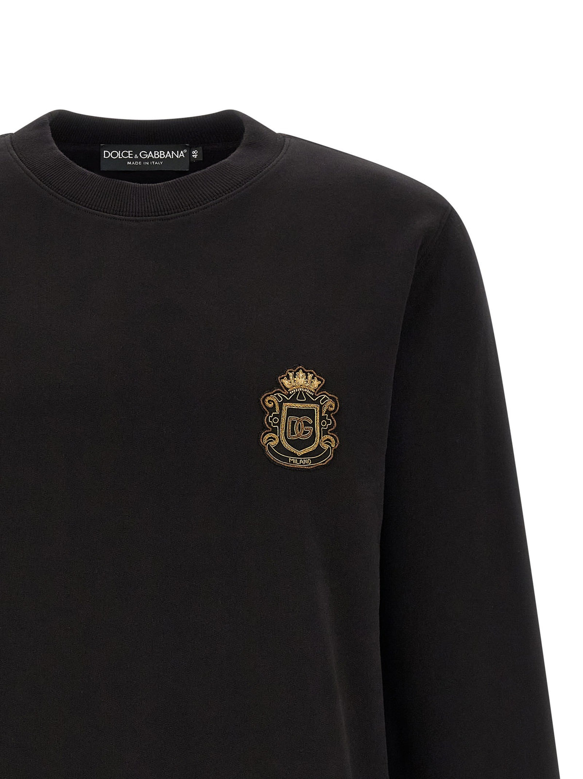 Heraldic patch sweatshirt