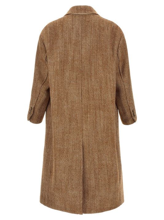 Herringbone coat