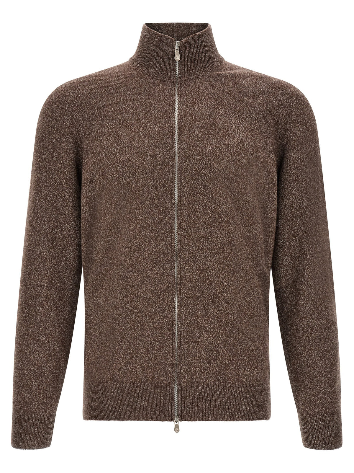 كارديجان برقبة عالية وسحاب