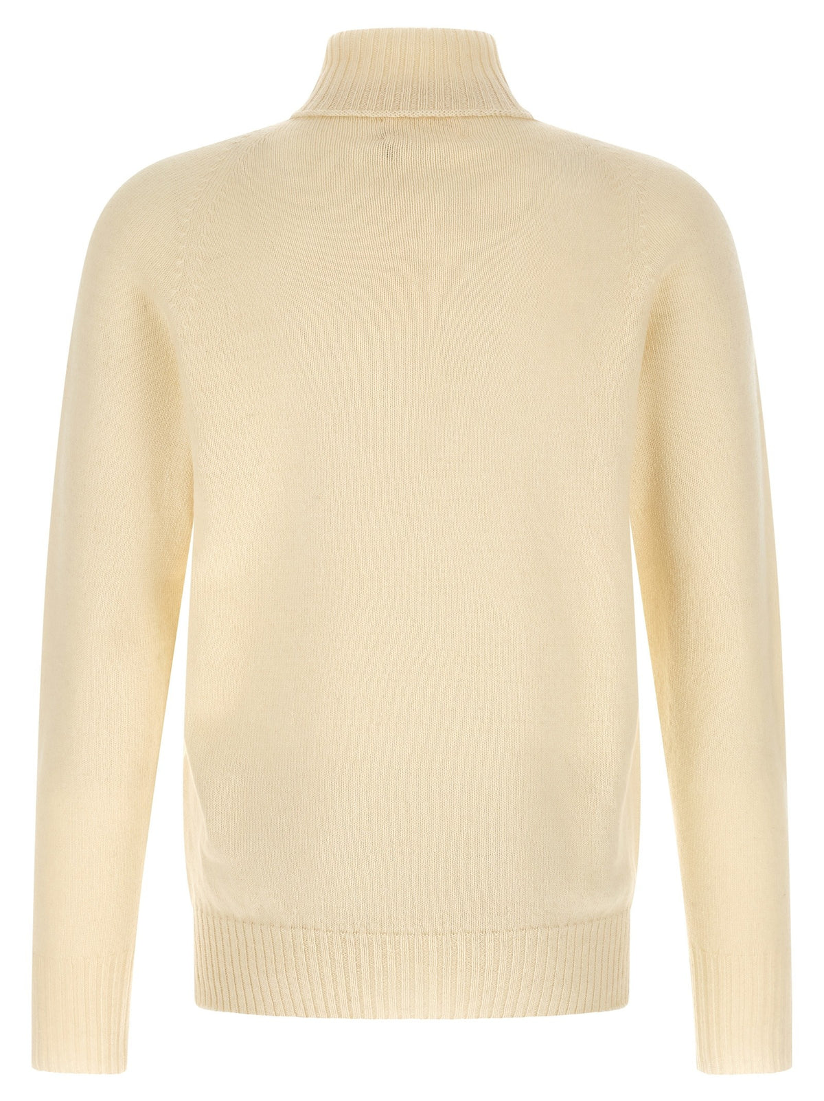 High neck sweater with slits