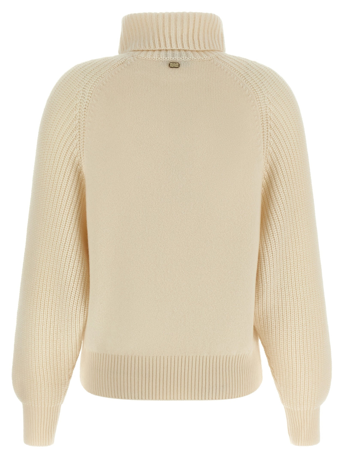 High neck sweater with zip