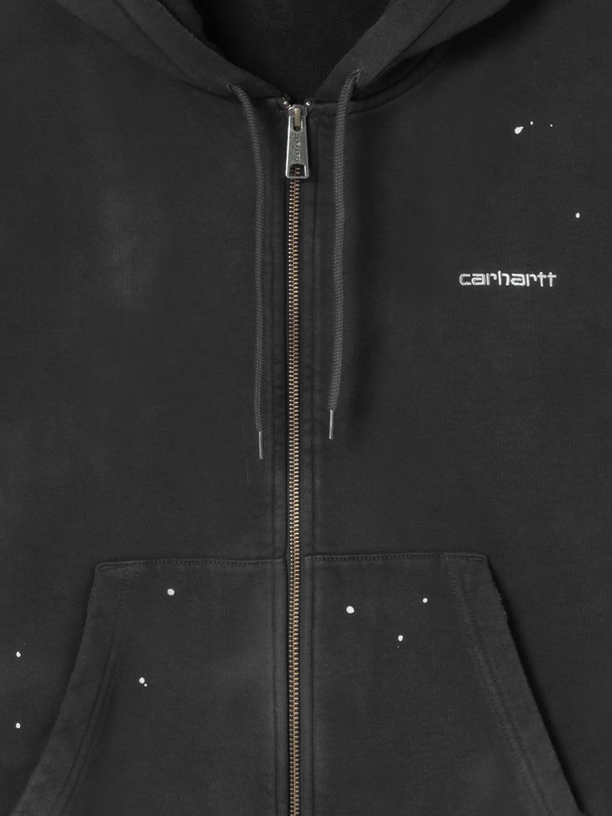 Hooded Painter cotton sweatshirt with front embroidered logo