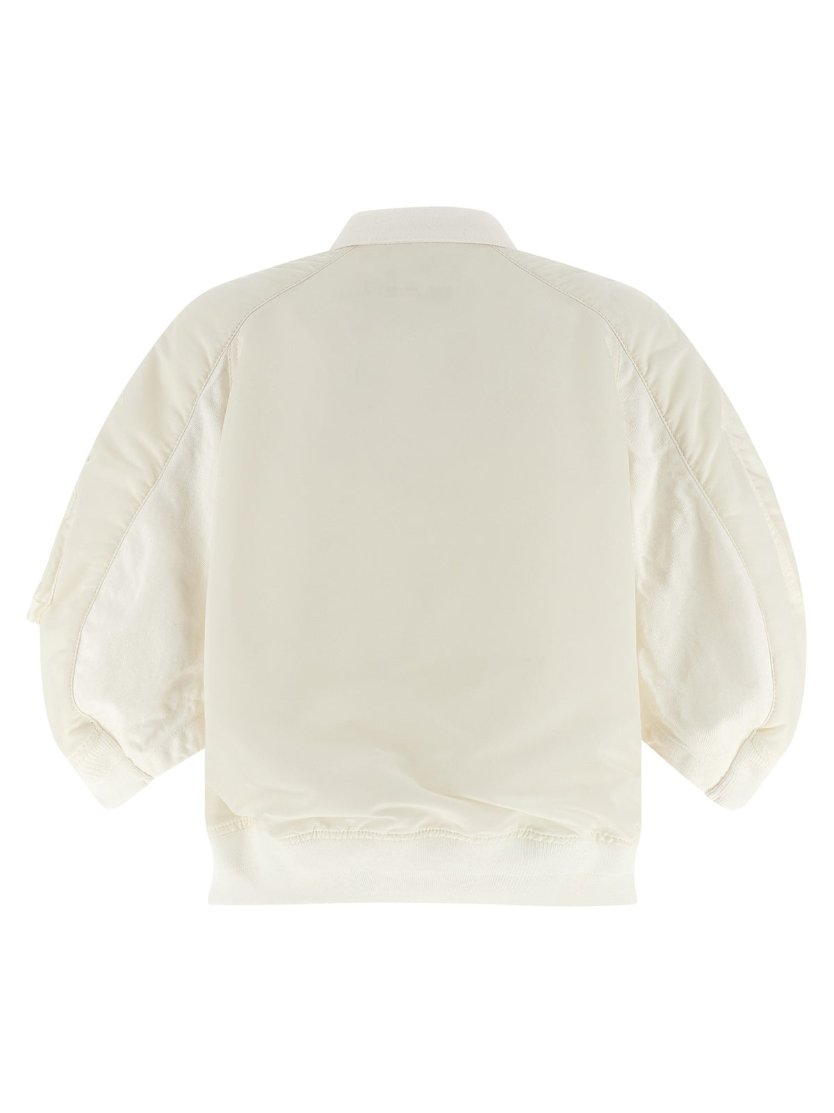 Hybrid bomber jacket