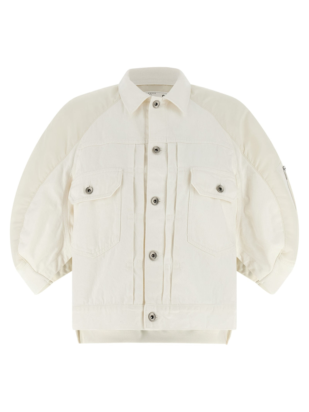 Hybrid bomber jacket