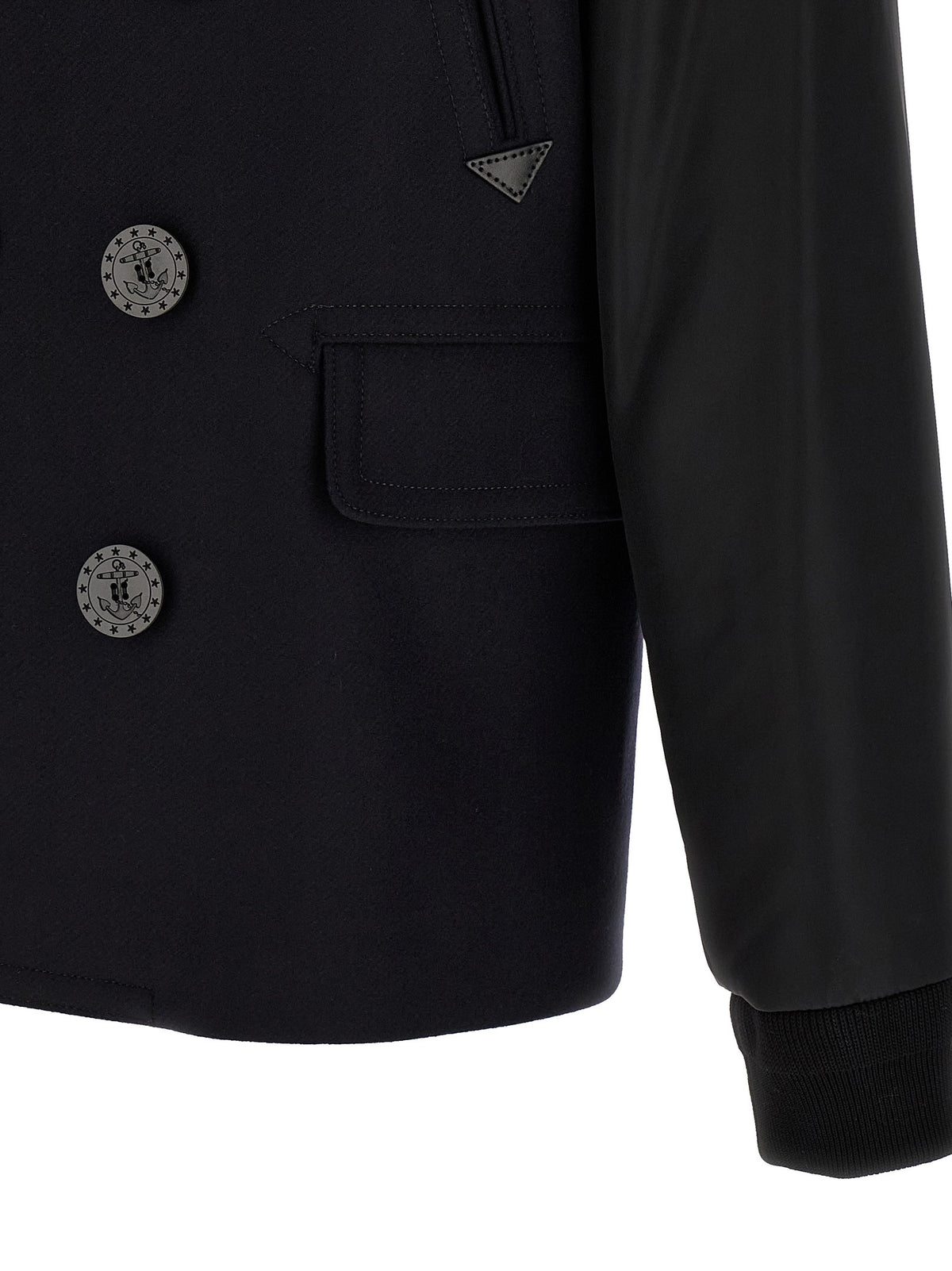 'Hybrid Peacoat' coat