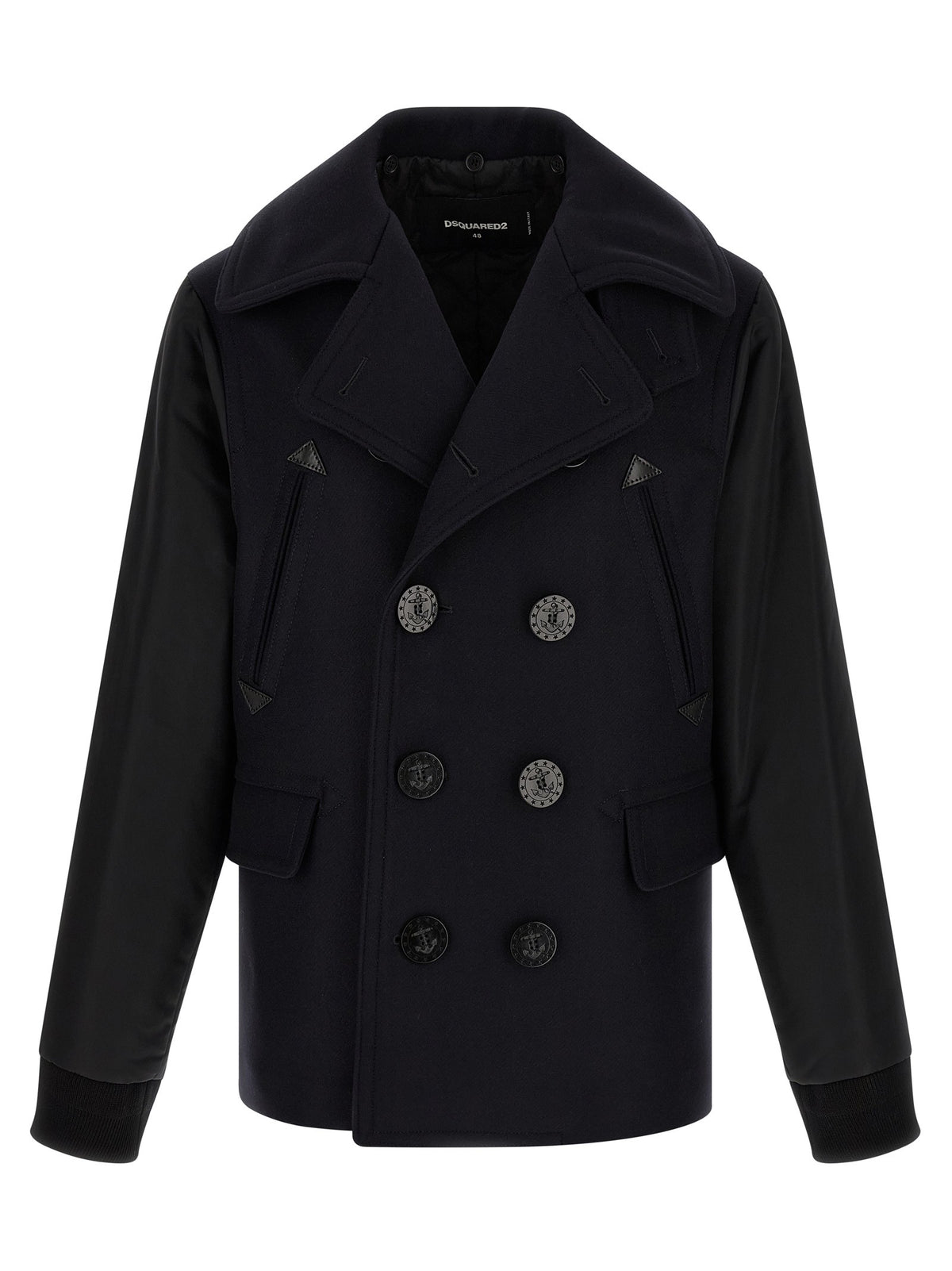'Hybrid Peacoat' coat