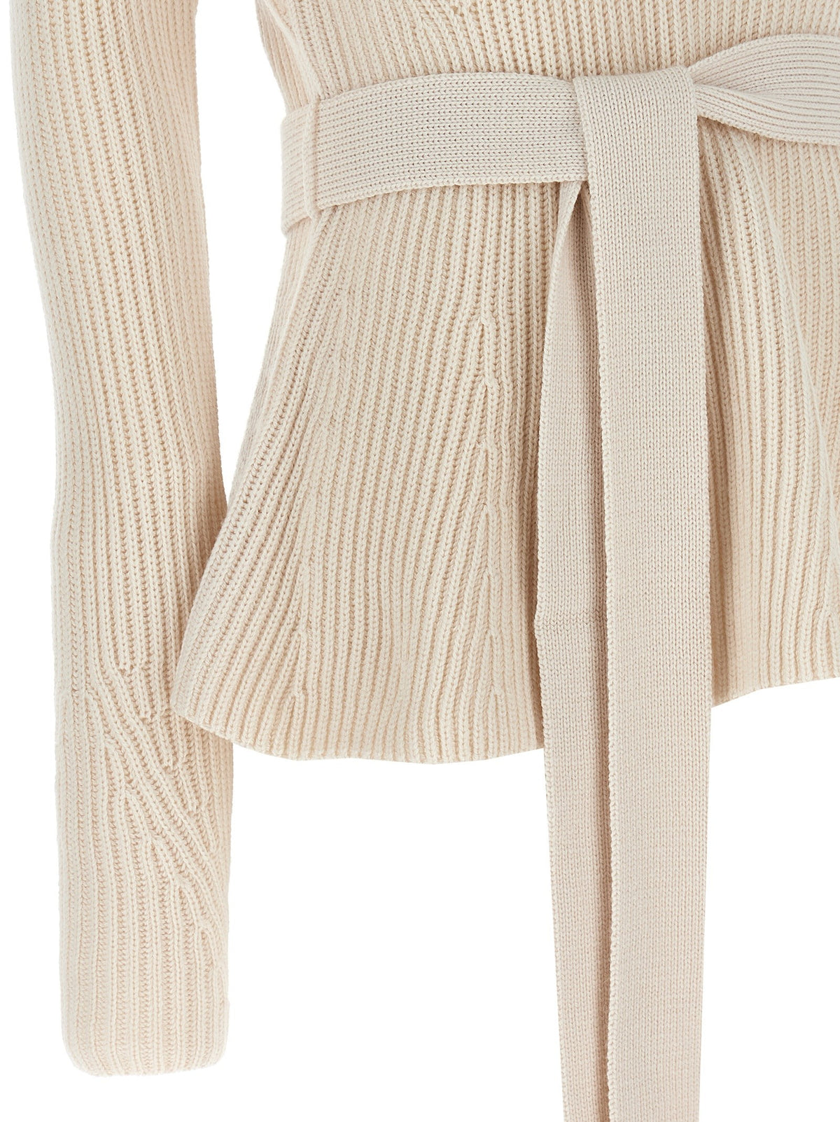 'Illustration Peplum' sweater