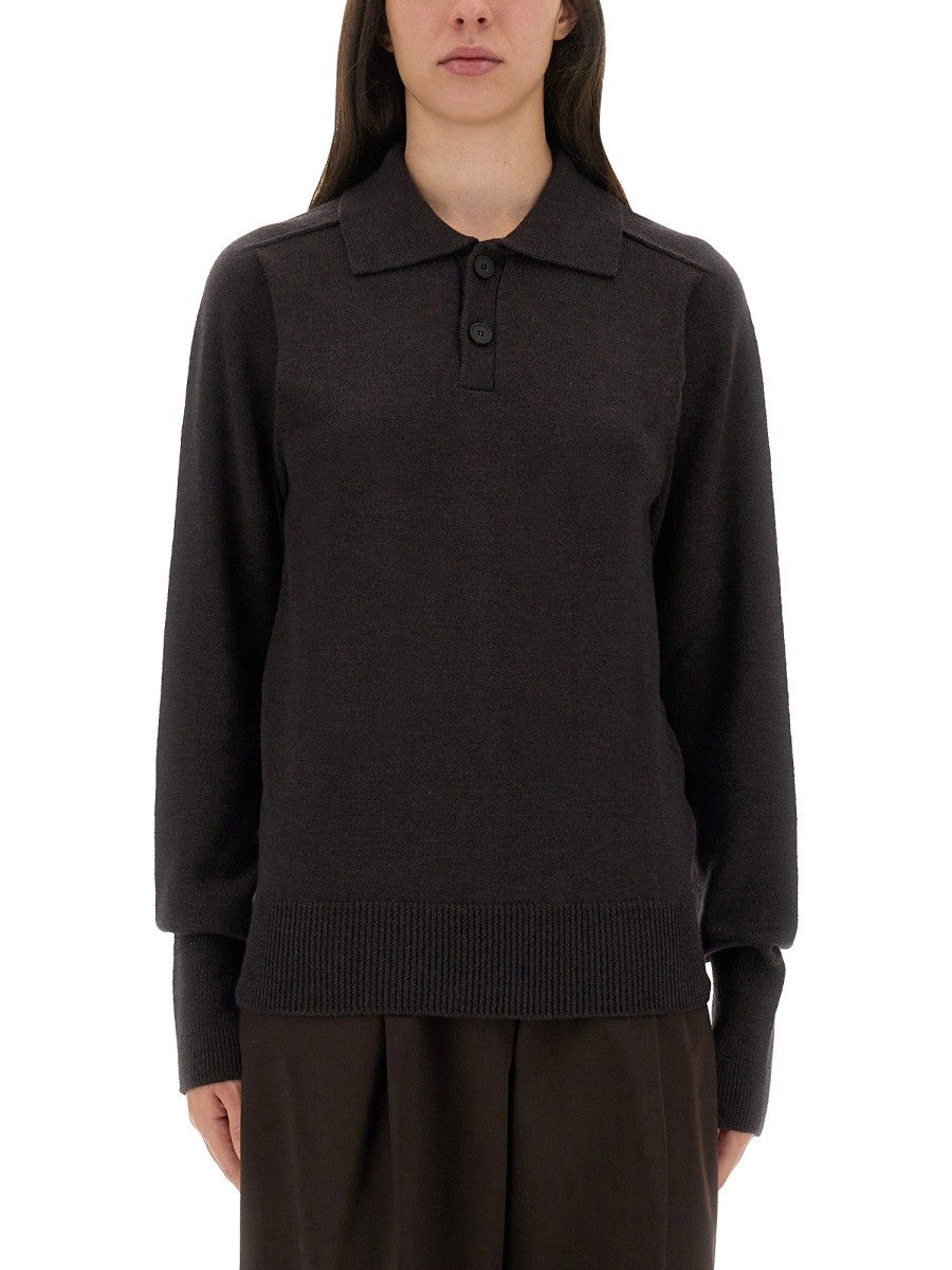 "INVERNESS" SHIRT WITH POLO COLLAR
