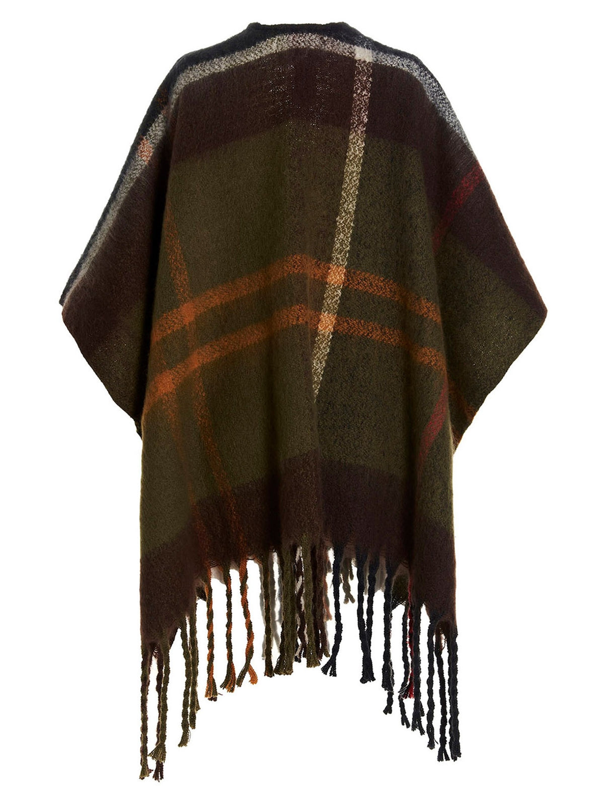 'Isla Boucle Serape' cape