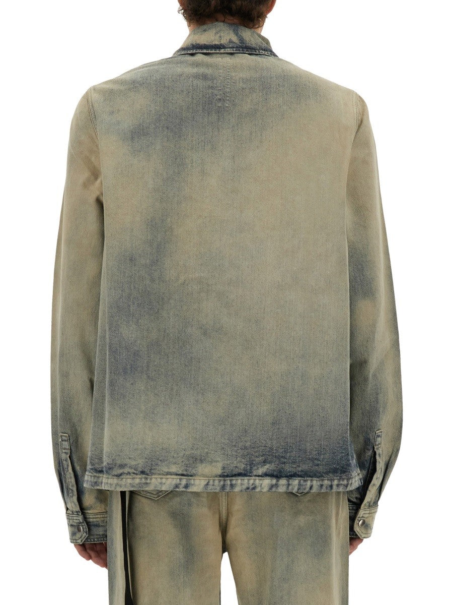 JACKET WITH CONCEALED ZIPPER