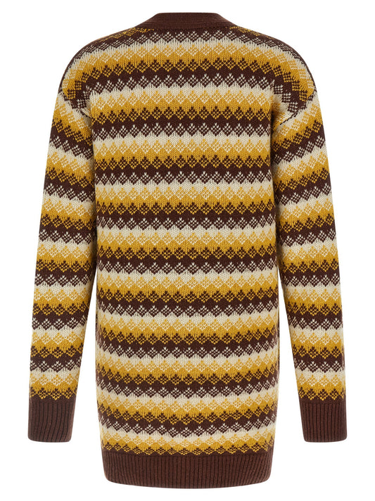 Jacquard cardigan