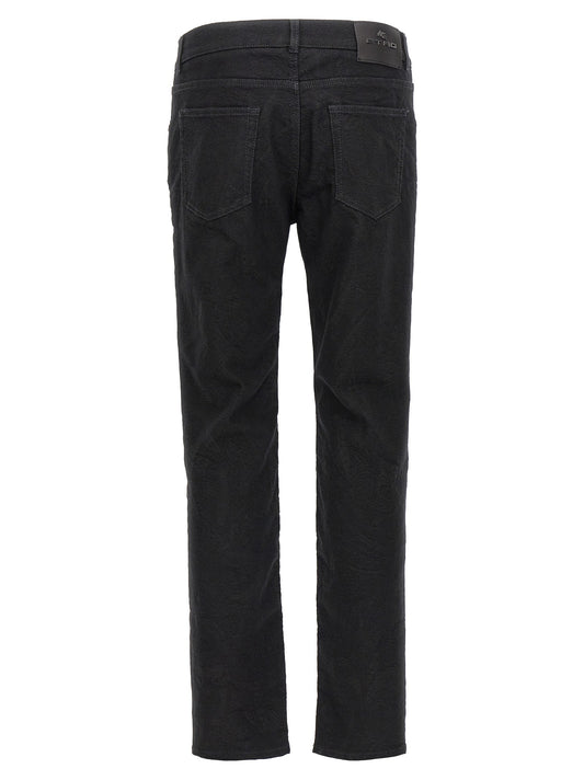 Jacquard jeans