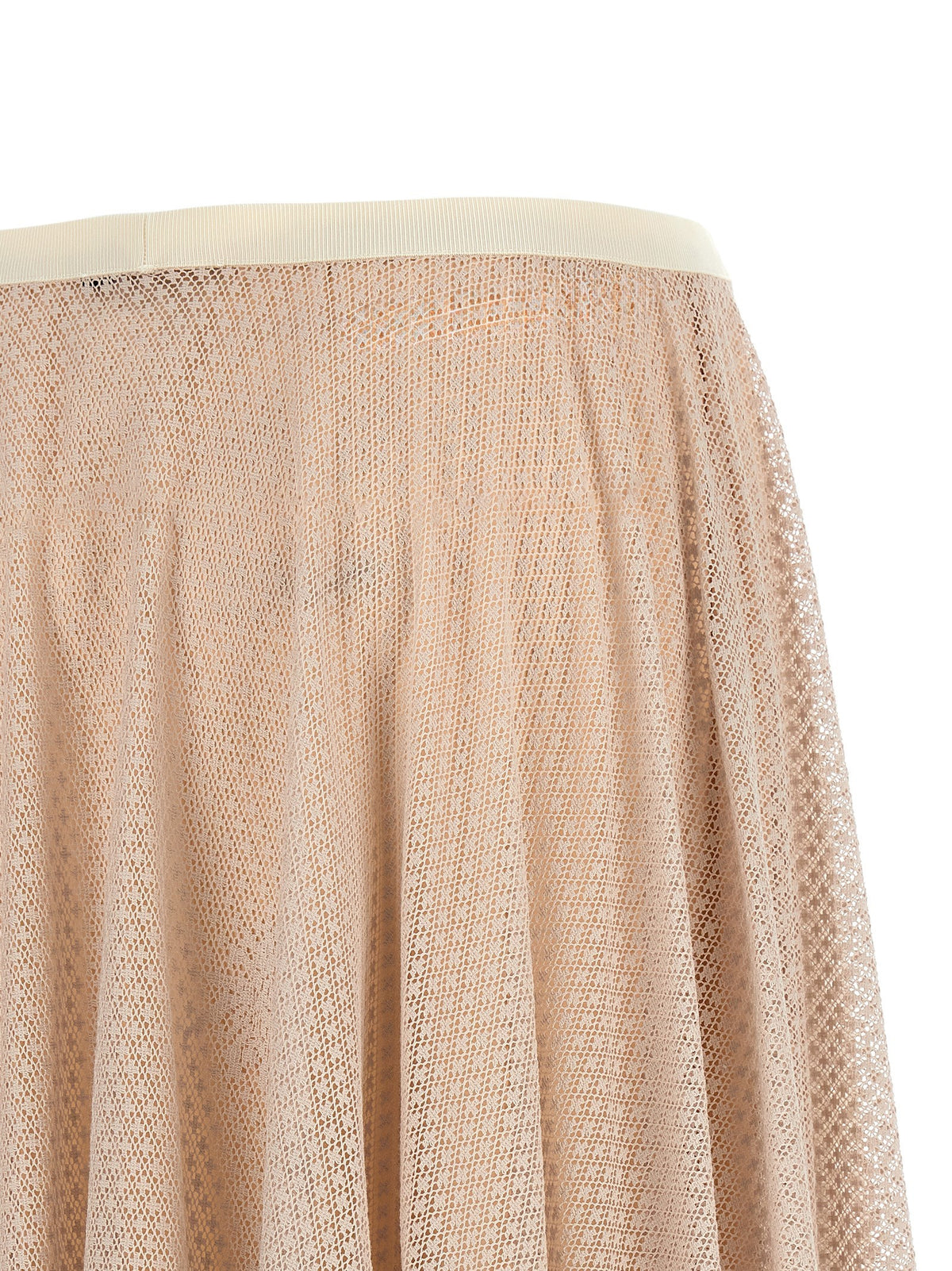 Jacquard lace skirt