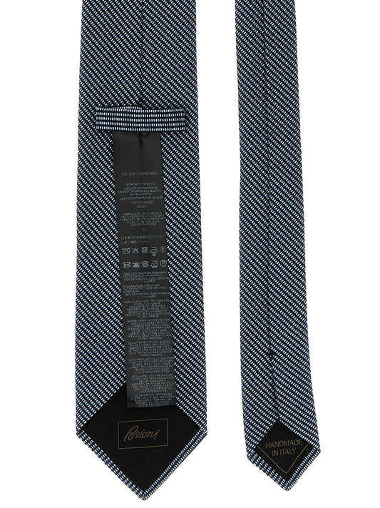Jacquard silk tie