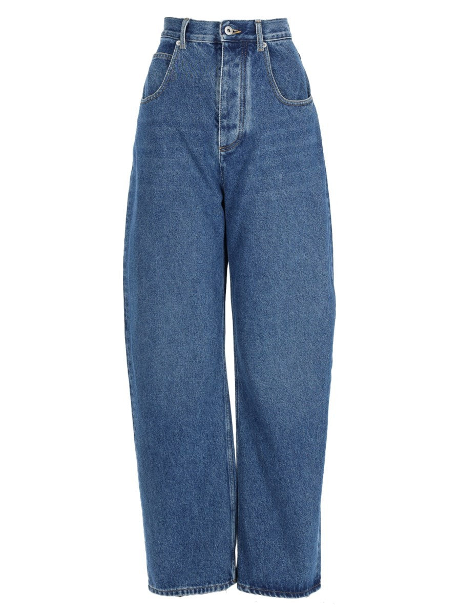 Jeans in Denim di Cotone