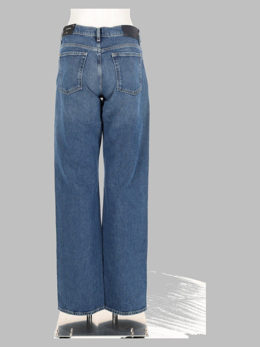 Jeans In Denim Di Cotone