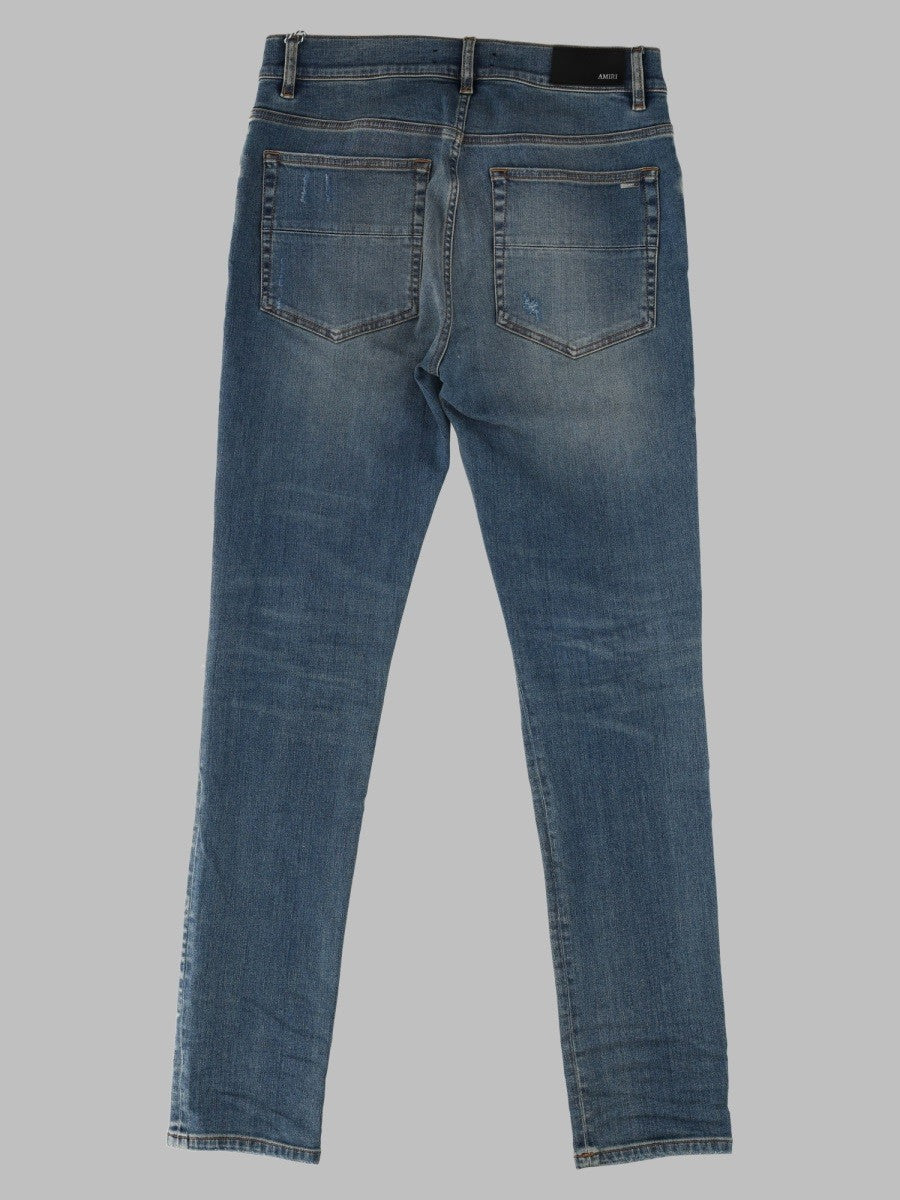 Jeans In Denim Di Cotone