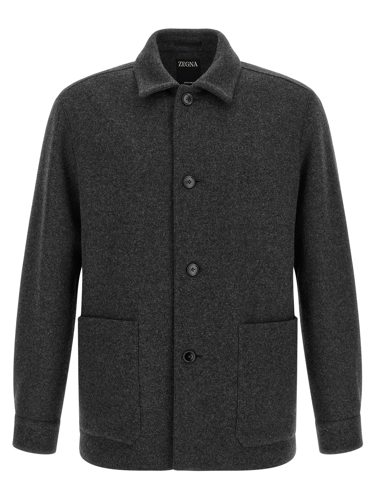 Jersey overshirt