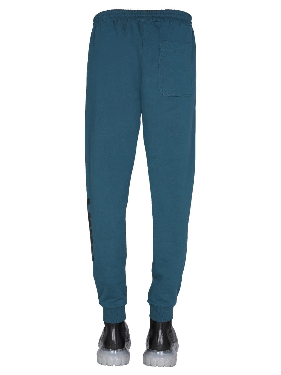 JOGGING PANTS WITH LOGO PRINT