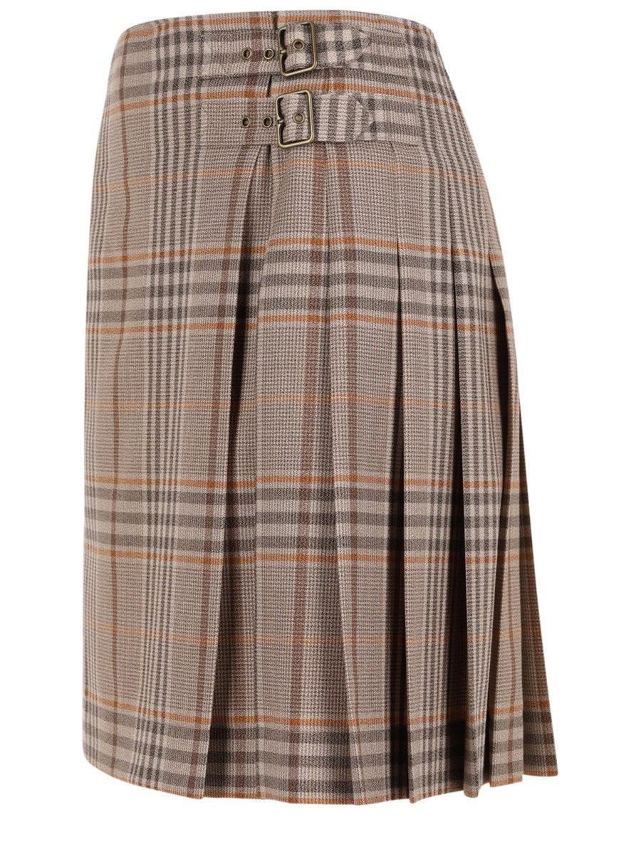 Kilt in Lana Check