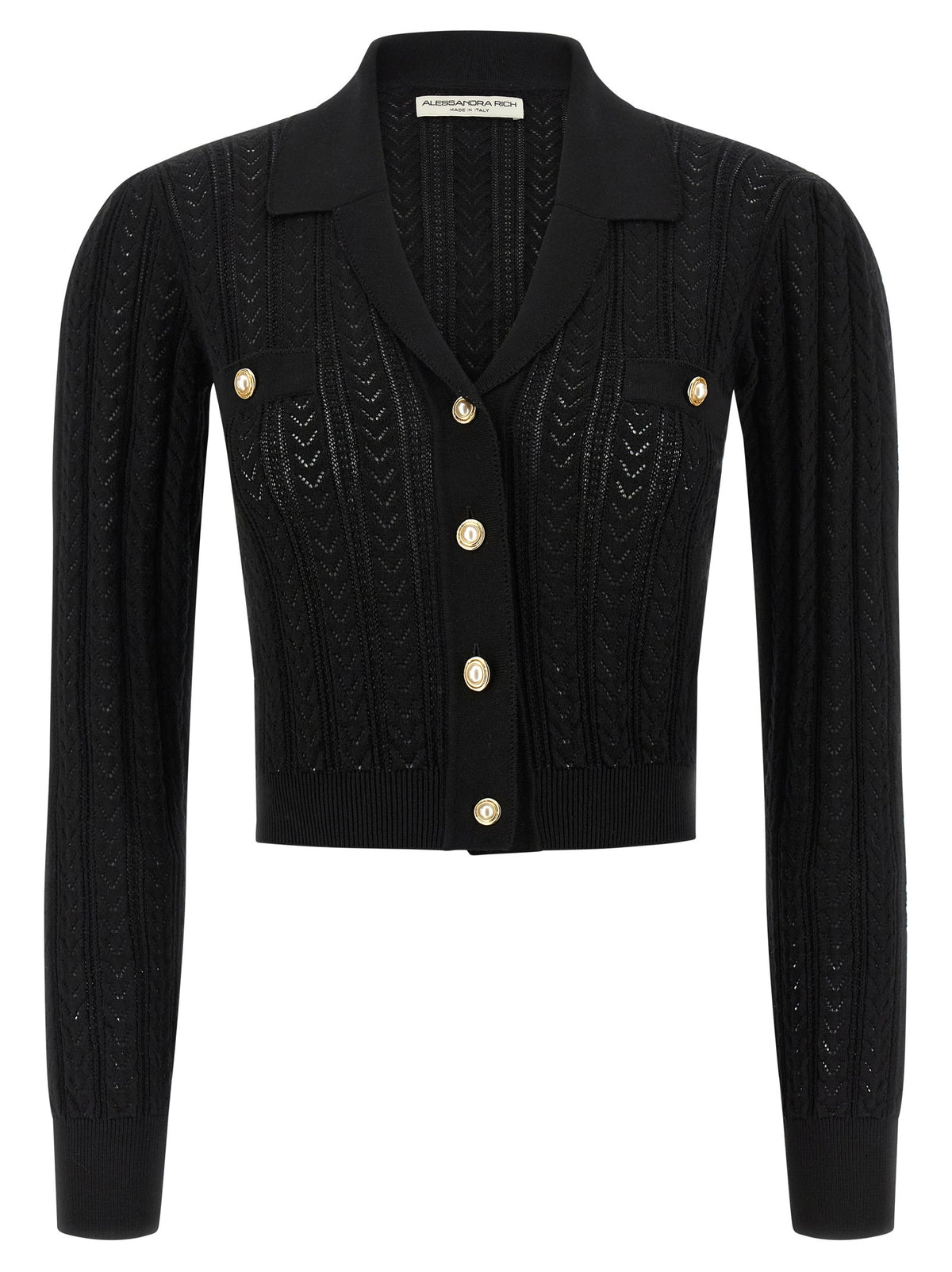 Knit cardigan
