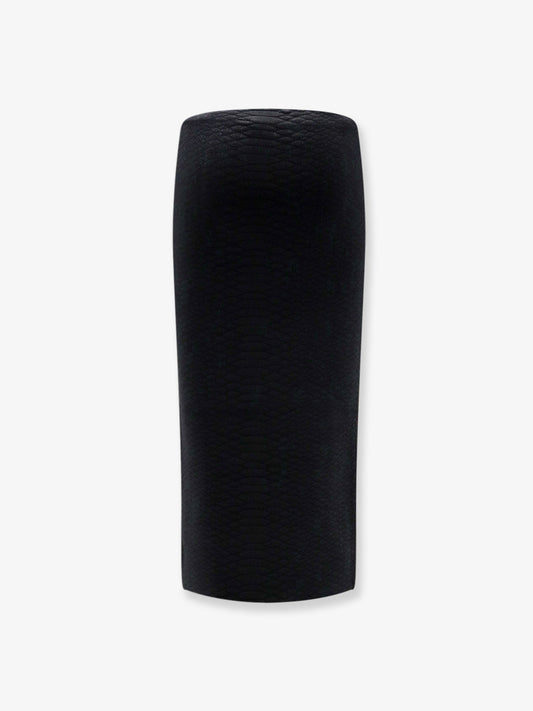 Knit midi skirt