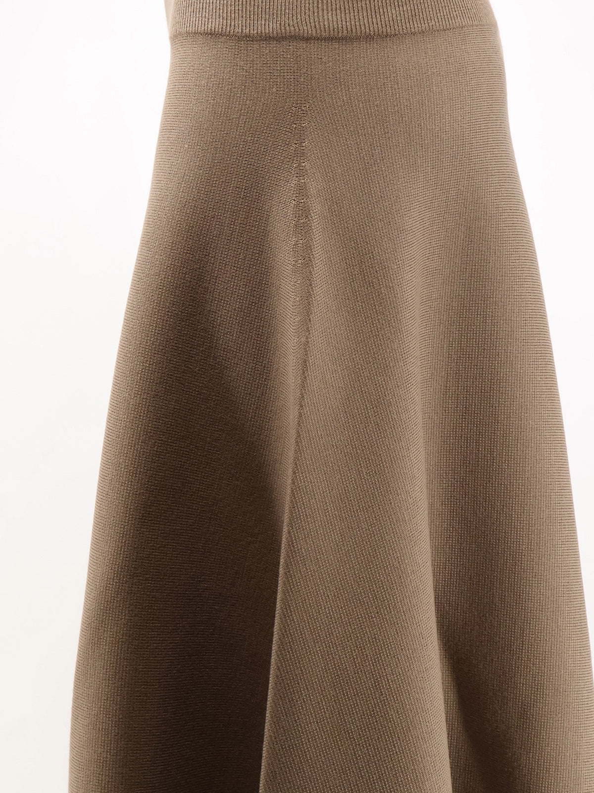 Knitted long skirt