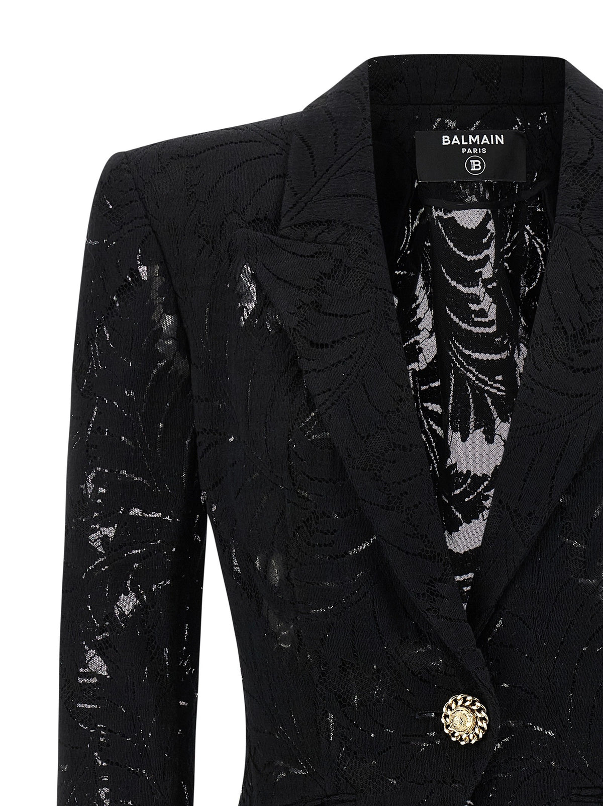 Lace blazer