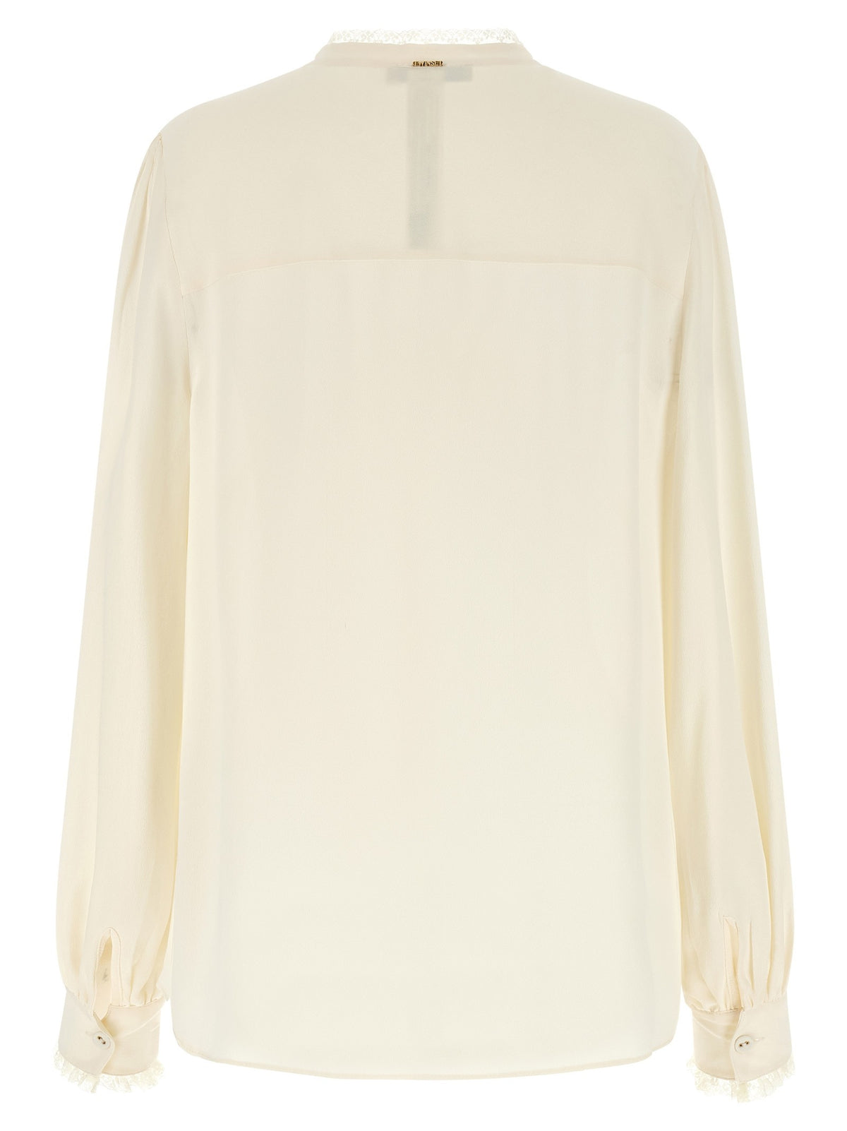 Lace insert shirt