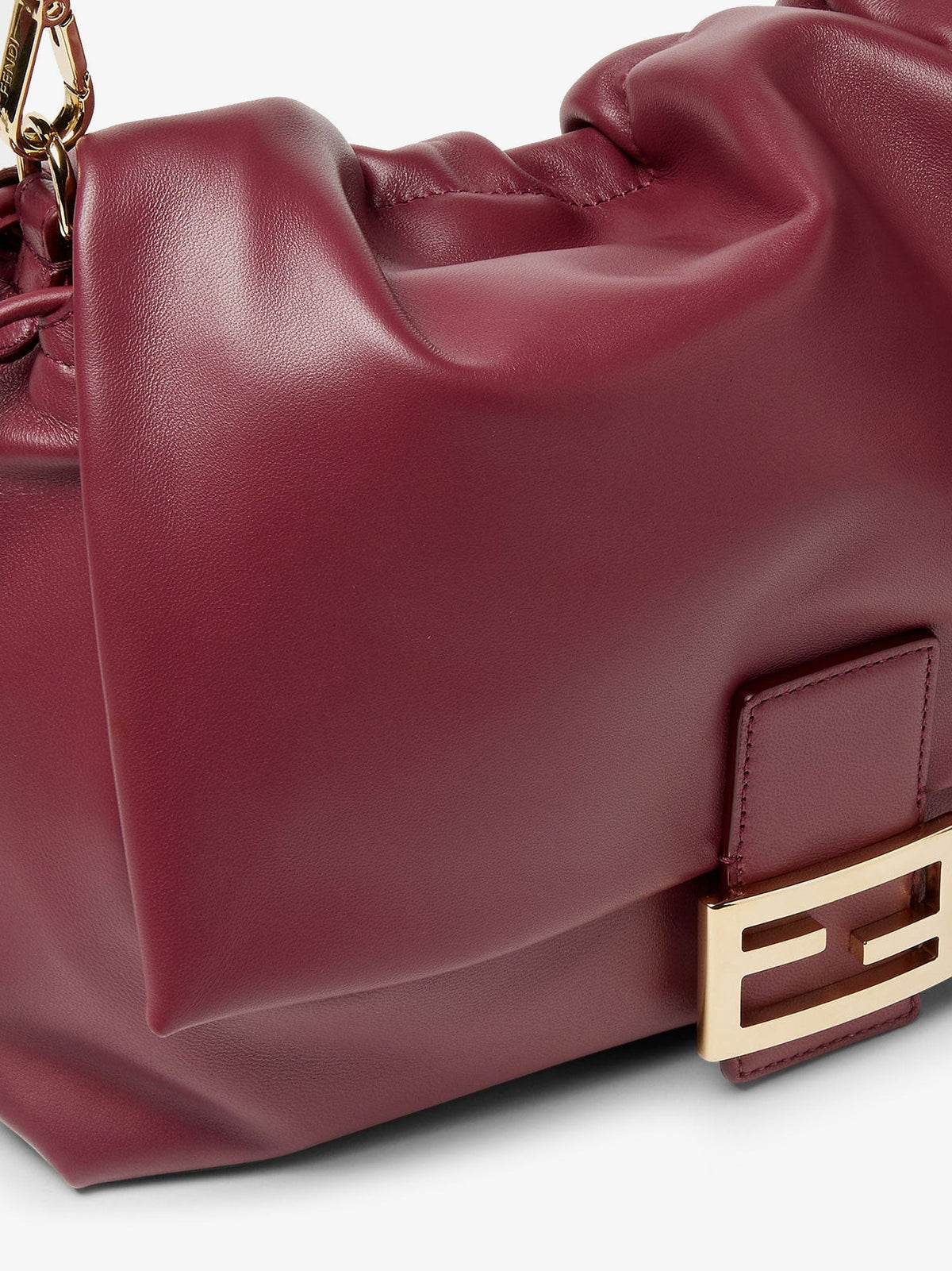 Large Soft Leather Baguette Bag
