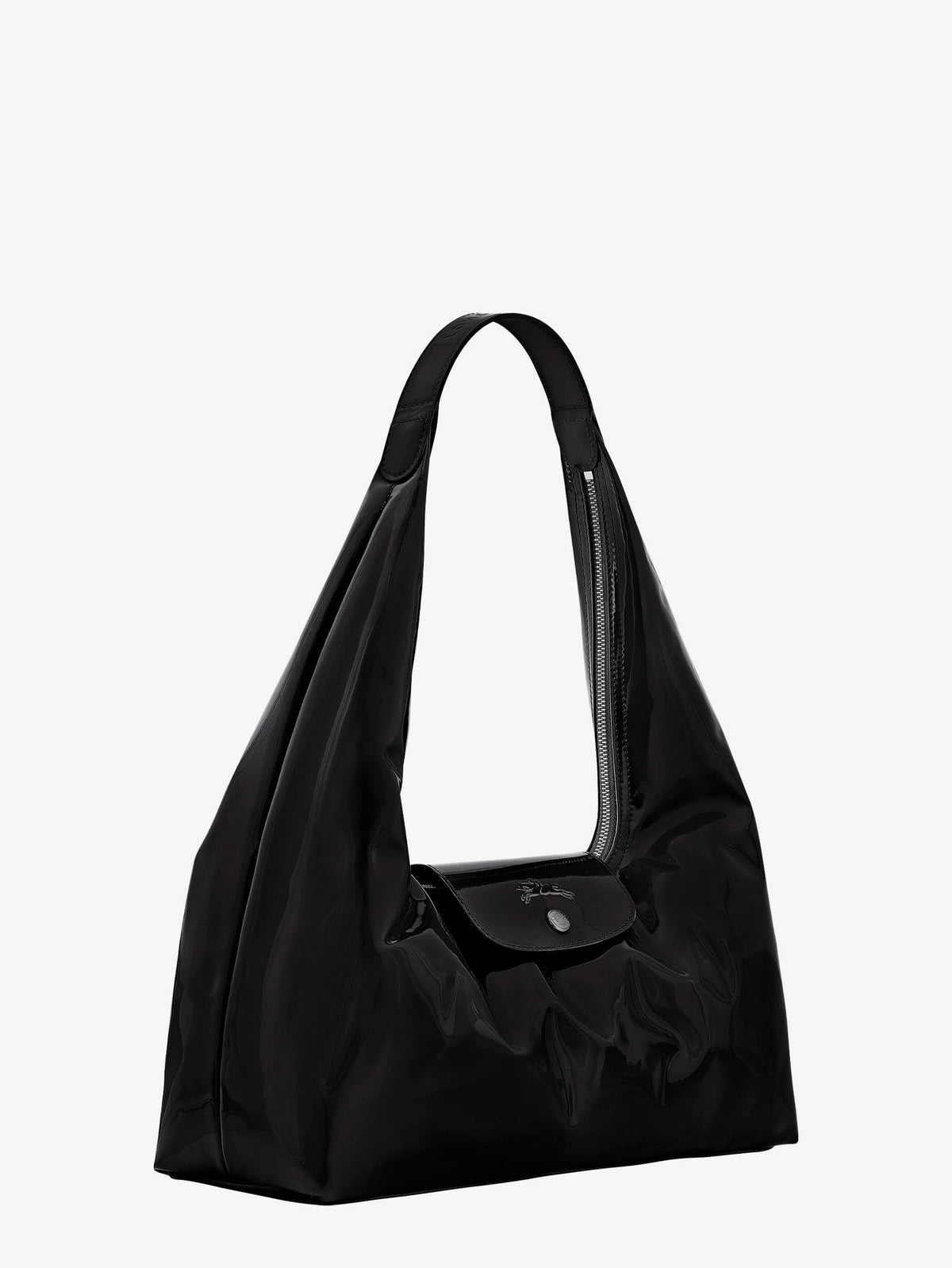 Le Pliage Xtra patent leather shoulder bag