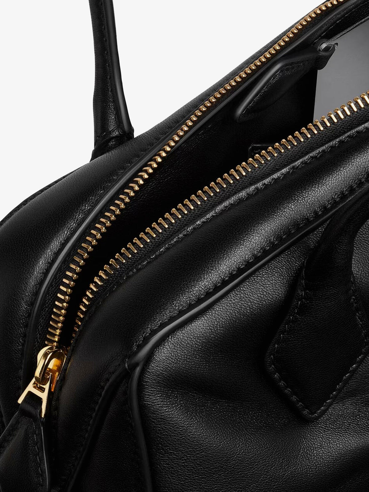 Le Teckel leather shoulder bag