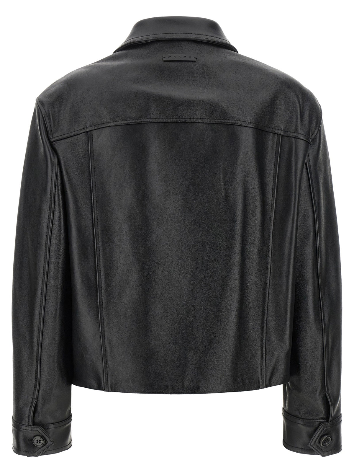 Leather and suede jacket