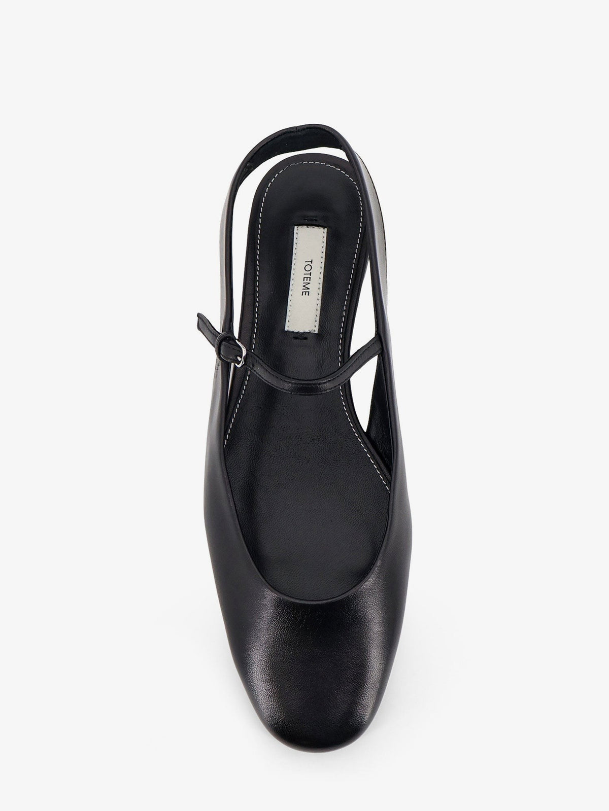 Leather ballerinas