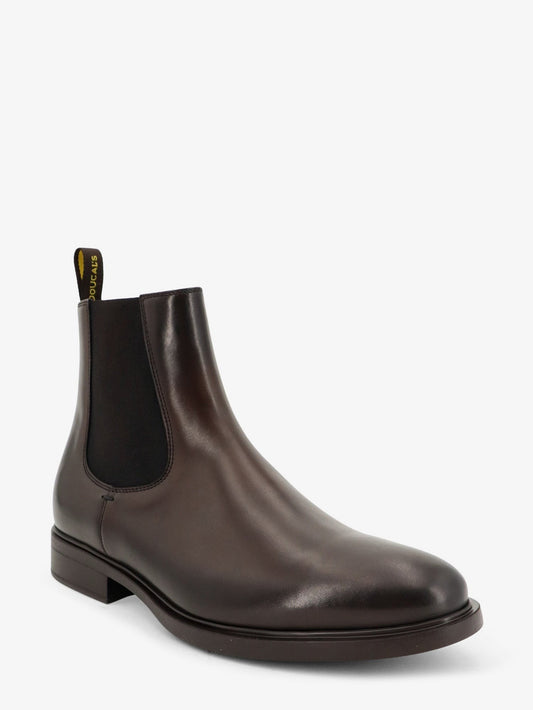 Leather boots