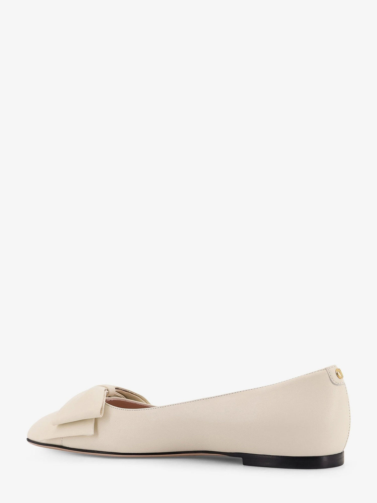 Leather Bowow ballerinas