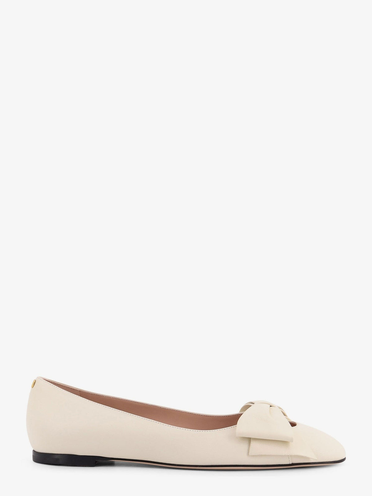 Leather Bowow ballerinas