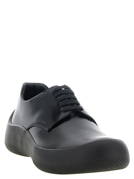 Leather Lace-Up Shoes