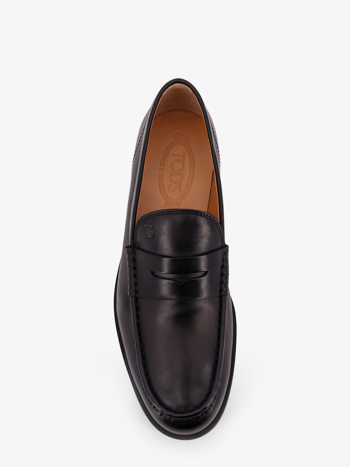 Leather loafers