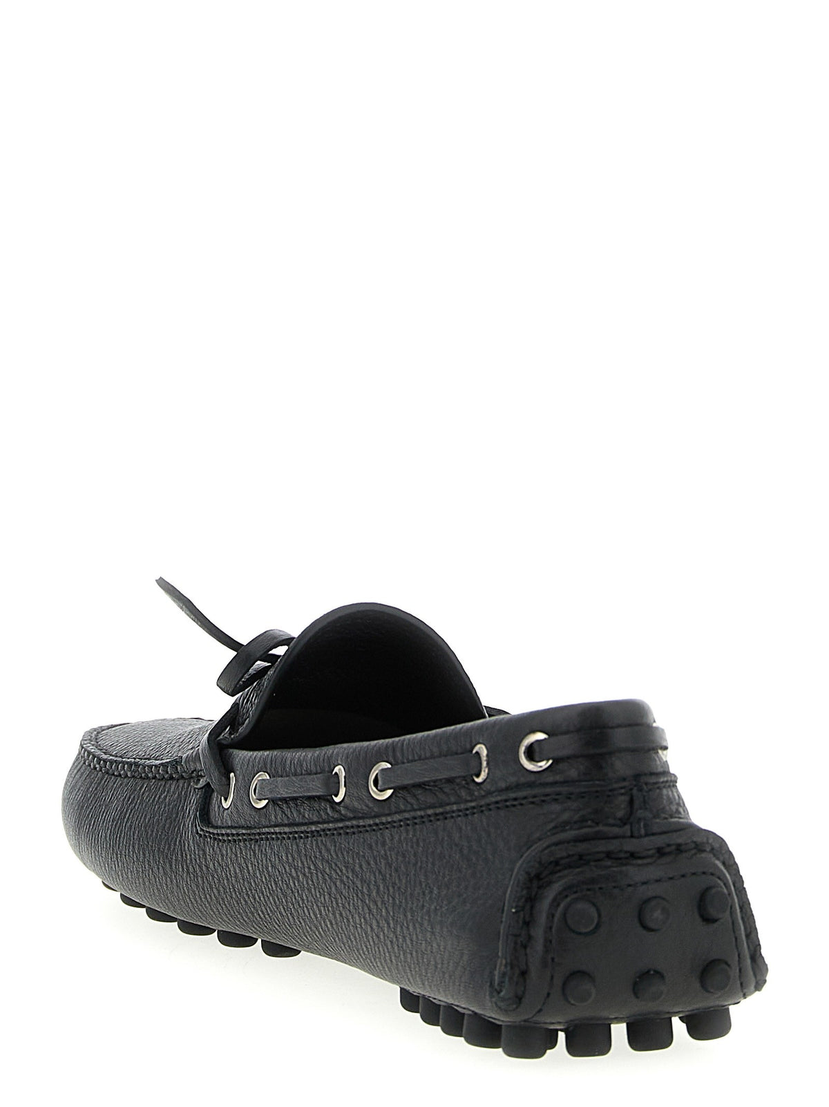 Leather loafers