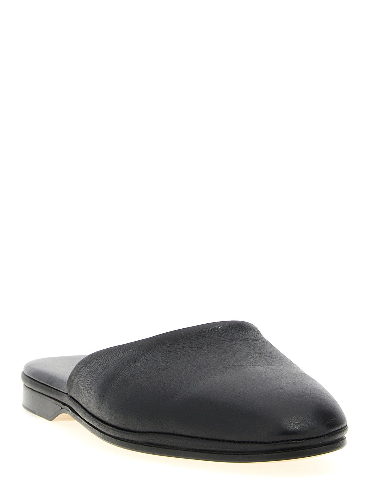 Leather sabots