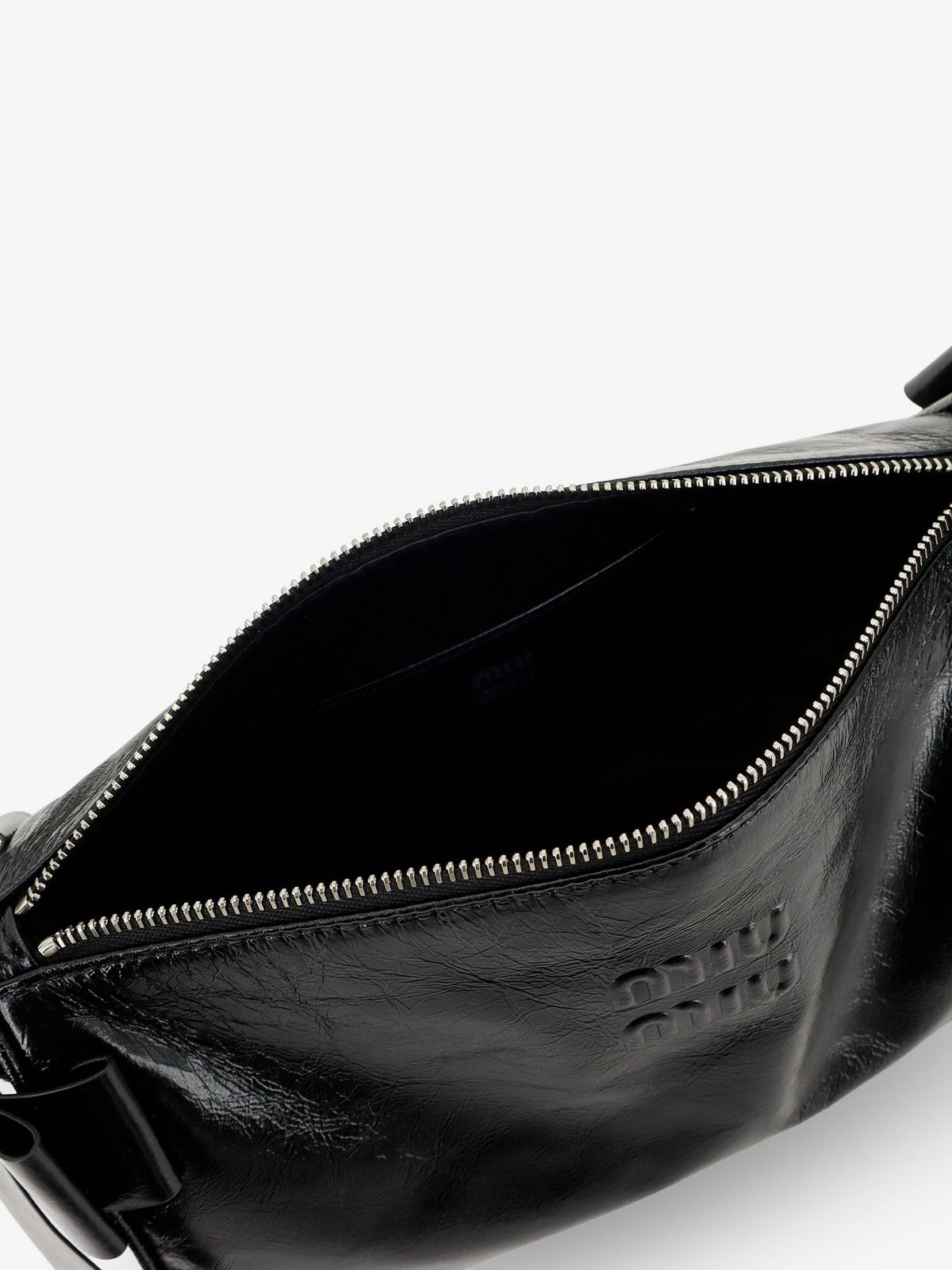 Leather shoulder bag